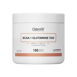 BCAA + L-glutamin 550mg 150-kapslar