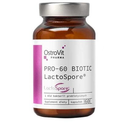 Probiotika LactoSpore + Inulin (Prebiotika) 60-kapslar