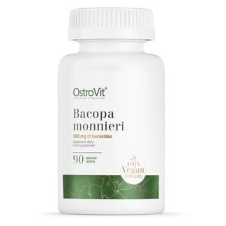 Bacopa Monnieri (Brahmi-extrakt) 200mg 90-tabletter