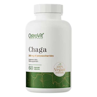 Chaga kapslar - Sprängticka extrakt (600mg) 60 st