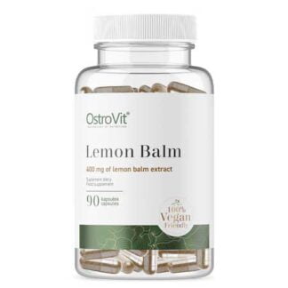 Lemon Balm (citronmeliss-extrakt) 400mg 90-kapslar