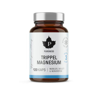 pureness trippel magnesium 120-kapslar