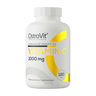 Vitamin-C 1000mg (askorbinsyra) 120-kapslar